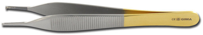 GIMA ZŁOTE ADSON PINCETA  -12 cm Narzędzia medyczne 1x2 ząbki GMA26561