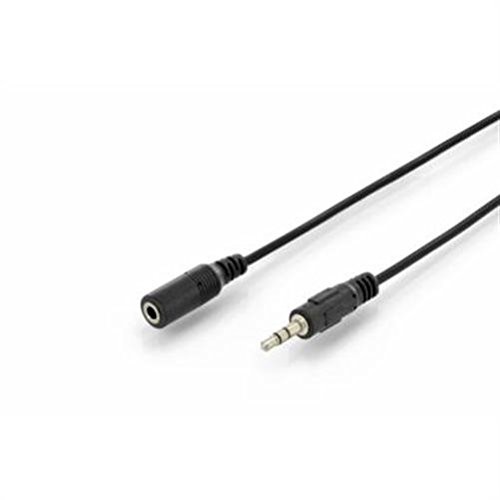 DIGITUS Digitus DB-510200  015-S kabel przedłużający do dźwięku stereo, 3,5 MM srebrna/czarna DB-510200-015-S
