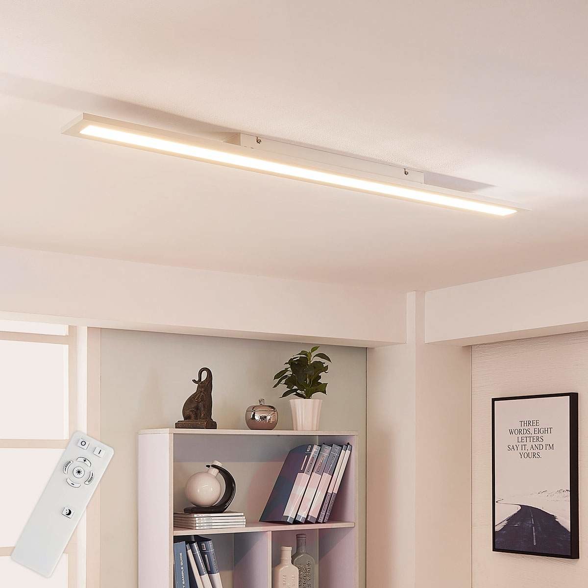 Panel LED Arya z pilotem, ściemniany