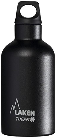 Laken Futura Thermo butelka turystyczna, czarna, 350 ml, TE3N TE3N