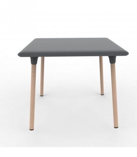 Resol Stół Wood New Flash 90 Dark Grey 4398