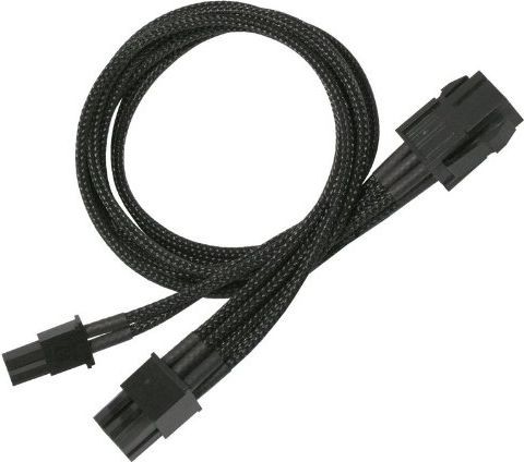 Nanoxia Kabel zasilający PCI-E 6 - 8-Pin Adapter 30cm black - 900100023