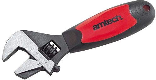Amtech AM-Tech 2-in-1 Stubby Pipe/Adjustable Wrench, c1680b