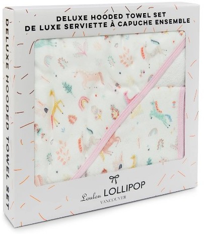 LouLou Lollipop Ręcznik z Kapturkiem - Unicorn Dream - LouLou Lollipop RĘCZNIK UNICORN DREAM