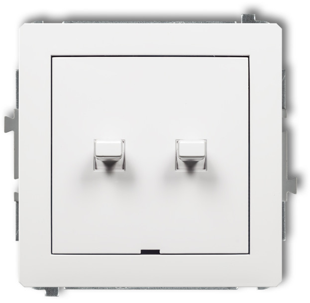 Karlik Łącznik świecznikowy DECO biały DWPUS-2