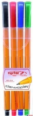 Rystor Cienkopis RC-04 etui 4szt 403-220