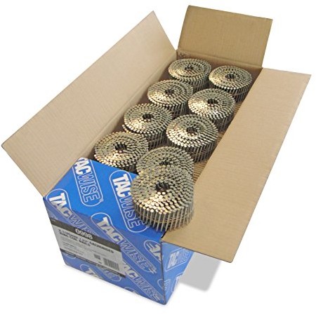 Tacwise tacwise 0998 paznokci szpula ring geradfl aechig ocynkowane (2,7/45 mm ,14.400 sztuk na opakowanie) 0998