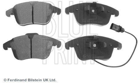 BLUE PRINT Klocki hamulcowe - komplet ADV184209