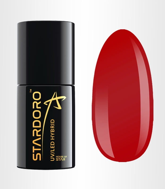 Stardoro 11016 Hybryda do paznokci Business Red LED / UV 6 ml S11016