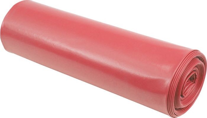 Aglo3 Aglo3 Worki na śmieci aluminiowe czerwone ekstra mocne folia LDPE 50 sztuk 60 l SZ600_30