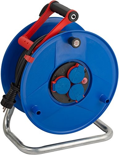 Brennenstuhl Garant IP44 handlowych bęben kablowy budowlane/40 m, 1233120 1233120