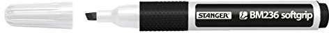 Stanger stanger 714010 Soft Grip Board Marker BM 236 chissel, czarny 714010