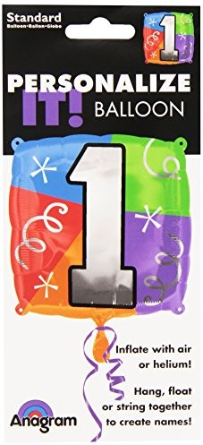 Amscan International Number 1 Quad 2461701