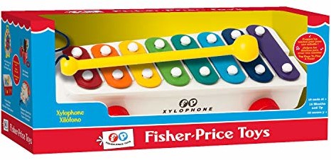 Fisher Price Price Price : Ksylofon - Asmokids - Zabawka pierwszy wiek - Vintage AKFPXYL01ML