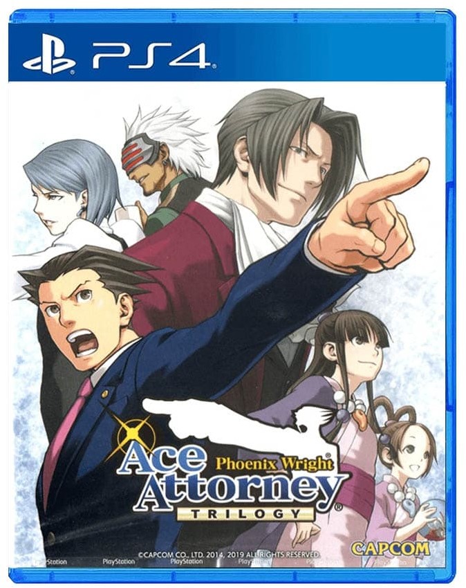 Phoenix Wright Ace Attorney Trilogy GRA PS4