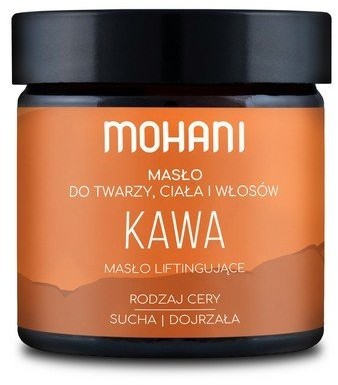 Mohani (kosmetyki) MASŁO LIFTINGUJĄCE KAWOWE 50 g -