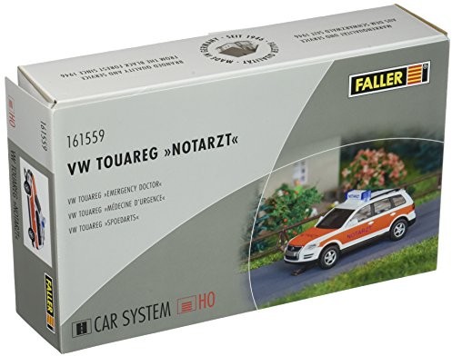 Faller fa161559  VW Touareg lekarz pogotowia ratunkowego Wiking, akcesoria do modeli kolejek, budowa modeli