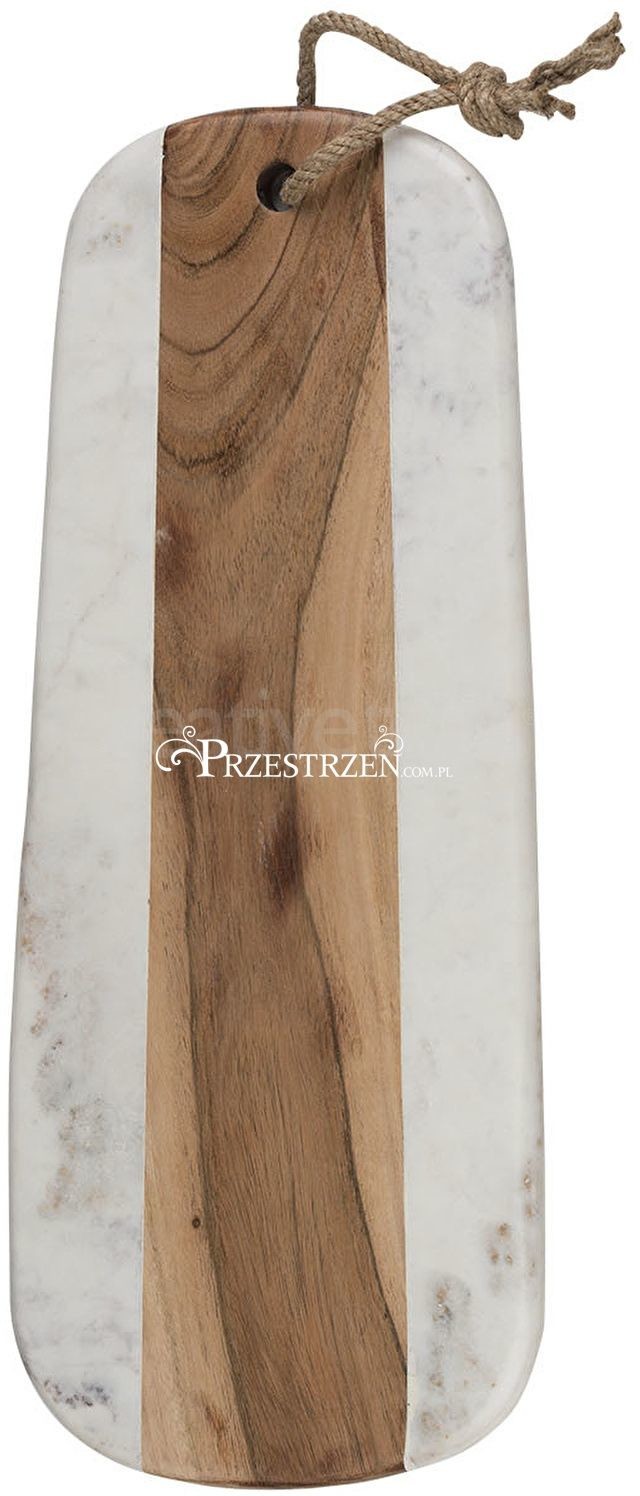 Creative Tops LUKS DESKA KUCHENNA NATURALS - Marble Acacia Serve Board DREWNO i MARMUR 5200189