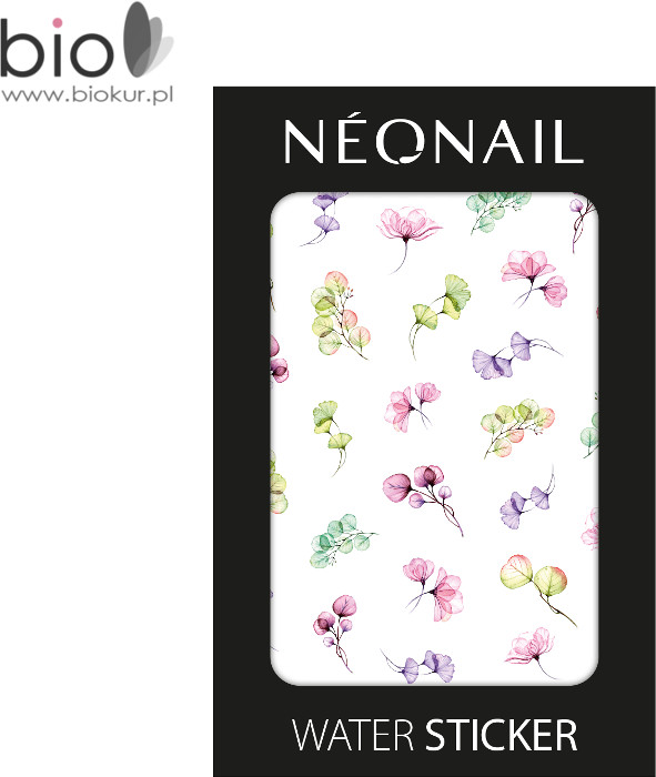 Neonail Naklejki wodne - water sticker - NN06