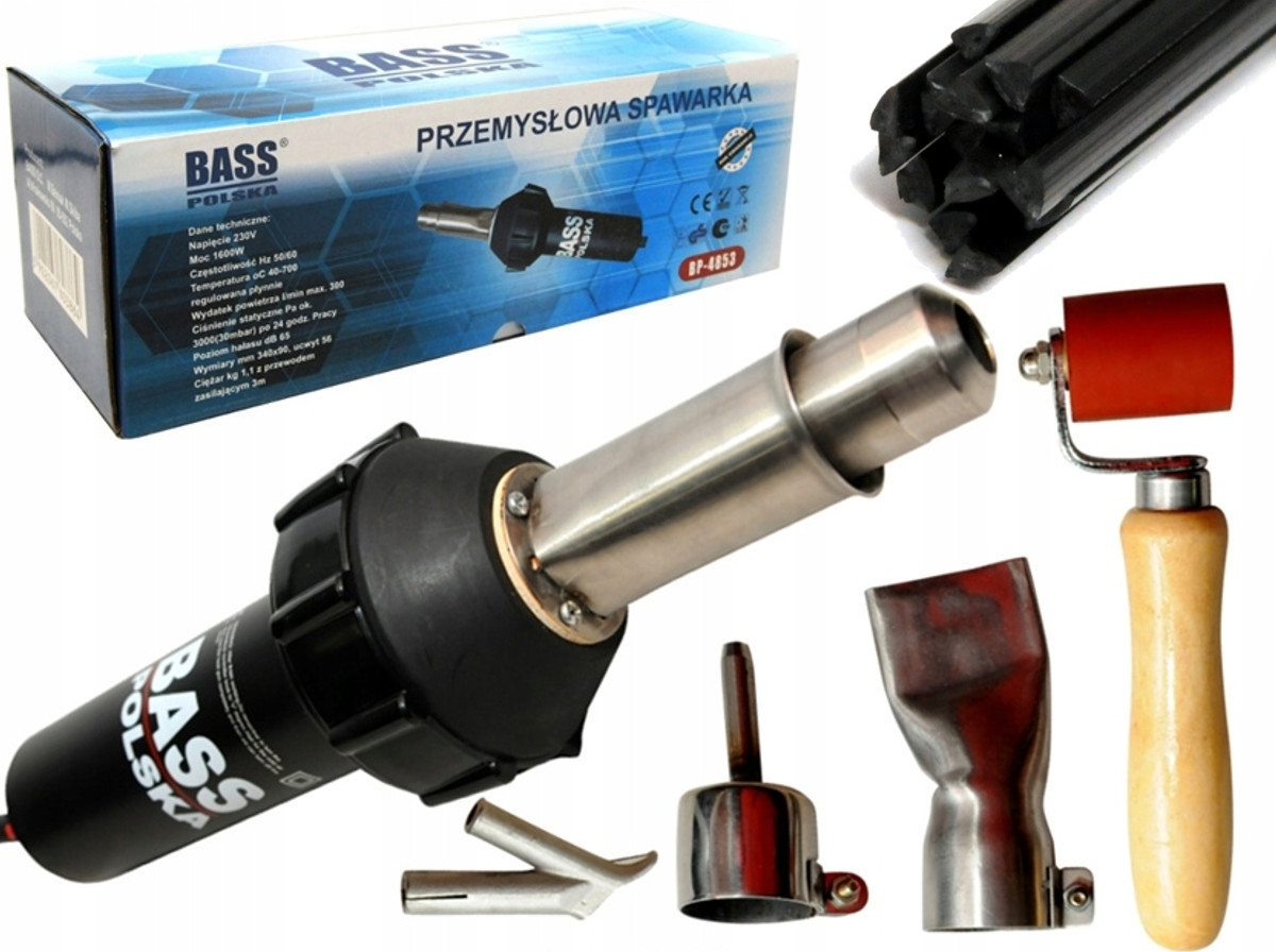 Bass Polska Spawarka Zgrzewarka Plastiku Plandek +