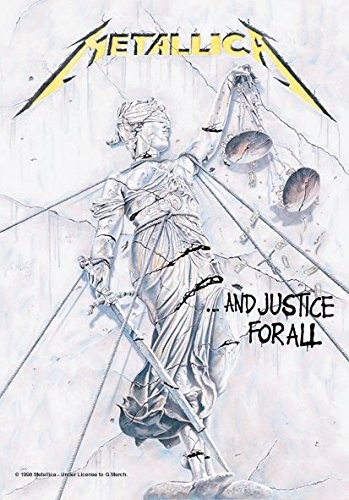 Unbekannt Flaga Metallica... and Justice For All, standardowe, STANDARD VD-HFL0191