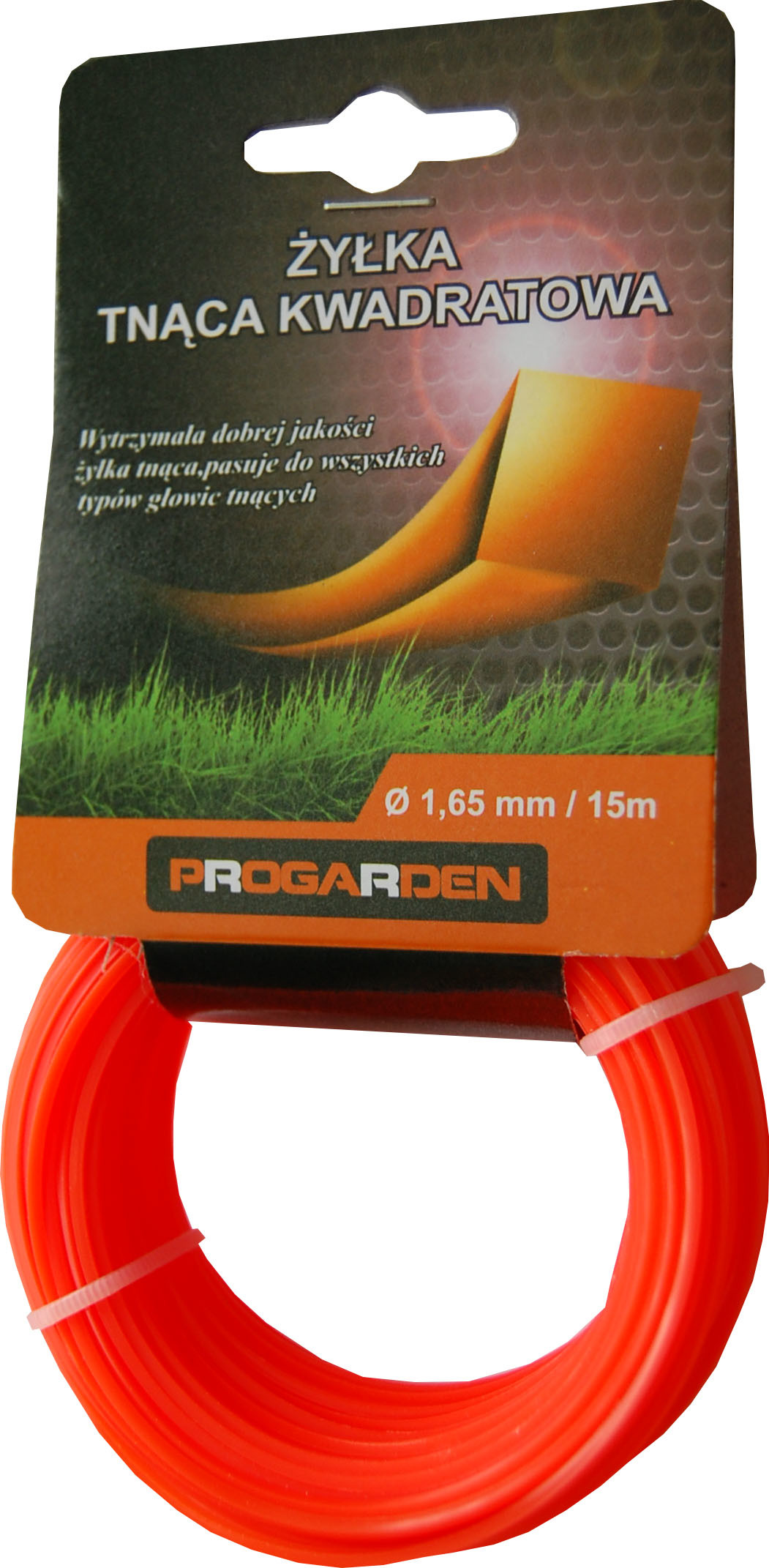S&Garden S&Garden Żyłka tnąca PROGARDEN Kwadratowa 1.65mm x 15m