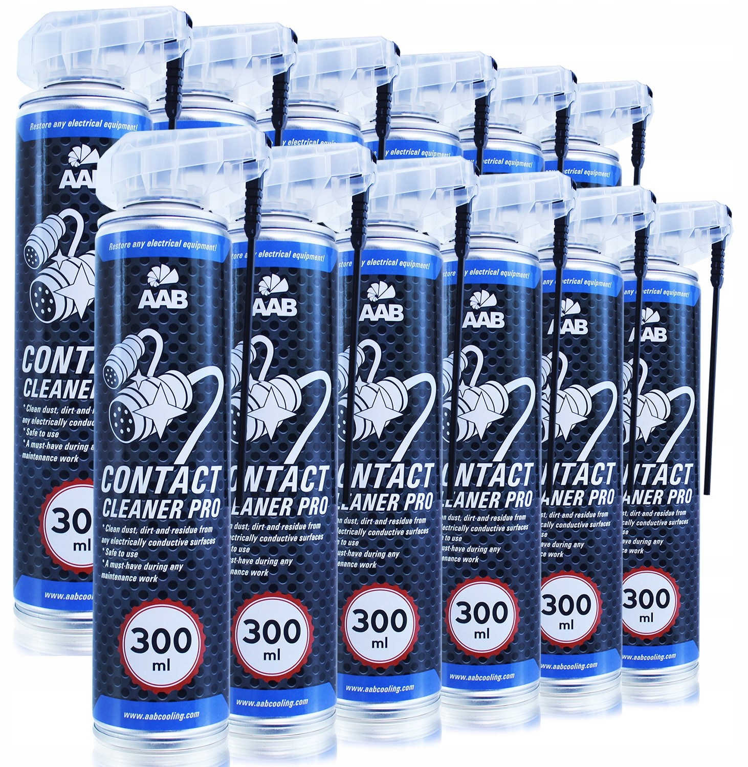 12x Contact Cleaner PRO300ml Elektryka Elektronika