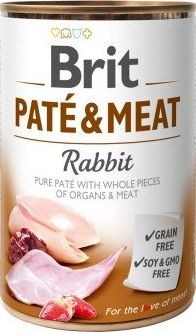 Brit Karma w puszce Pasztet z królika i mięso 400 g VAT012020