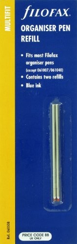 Filofax 60508 woreczka uellminen do mini Pens, niebieski 60508