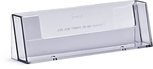 Stojak na ulotki DL poziomo plexi odlewany CL230