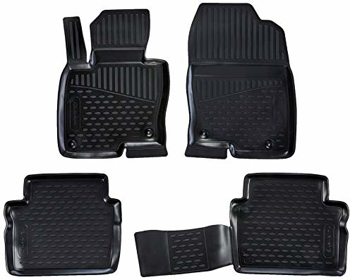 Element Element EXP.ELEMENT3330210k dokładnie dopasowane Premium antypoślizgowe gumowe dywaniki Mazda CX-5 rok produkcji: 17-20, czarne EXP.ELEMENT3330210k