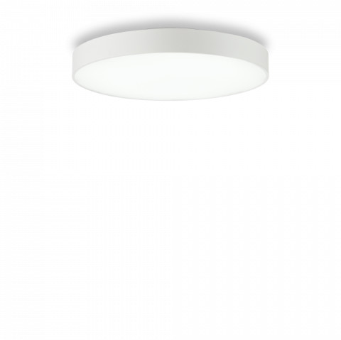 Ideal Lux Plafon Halo PL1 D45 3000K 223209 nowoczesna oprawa sufitowa w kolorze białym 223209