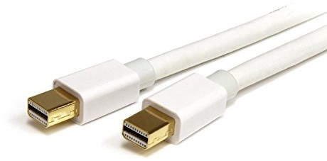 StarTech com 3 m przewód mini DisplayPort MDP kabel Stecker/Stecker biały MDPMM3MW