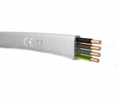 Conotech YDYp 4x2,5 płaski podtynkowy Cena Za Metr