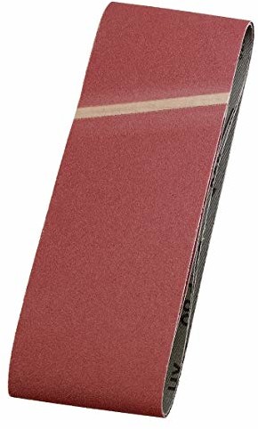 Korund kwb kwb 3 x taśma szlifierska, 100 x 610 mm, K-80, szlachetny do drewna i metalu, papier ścierny do szlifierek taśmowych/szlifierek 9145-08