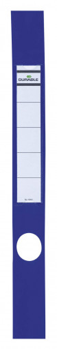 DURABLE 809106 ORDOFIX samoprzylepna kieszonka na segregator 50 mm 40x390 mm niebieski op. (10 szt.) 809106