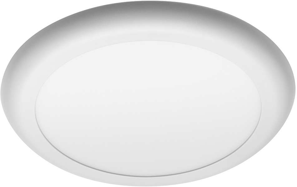 GTV OPR.downlight LED natynkowa okrągła 18W b.neutralna 4000K (1500lm) MOZA (ORIS 16mm) biała 23cm IP40