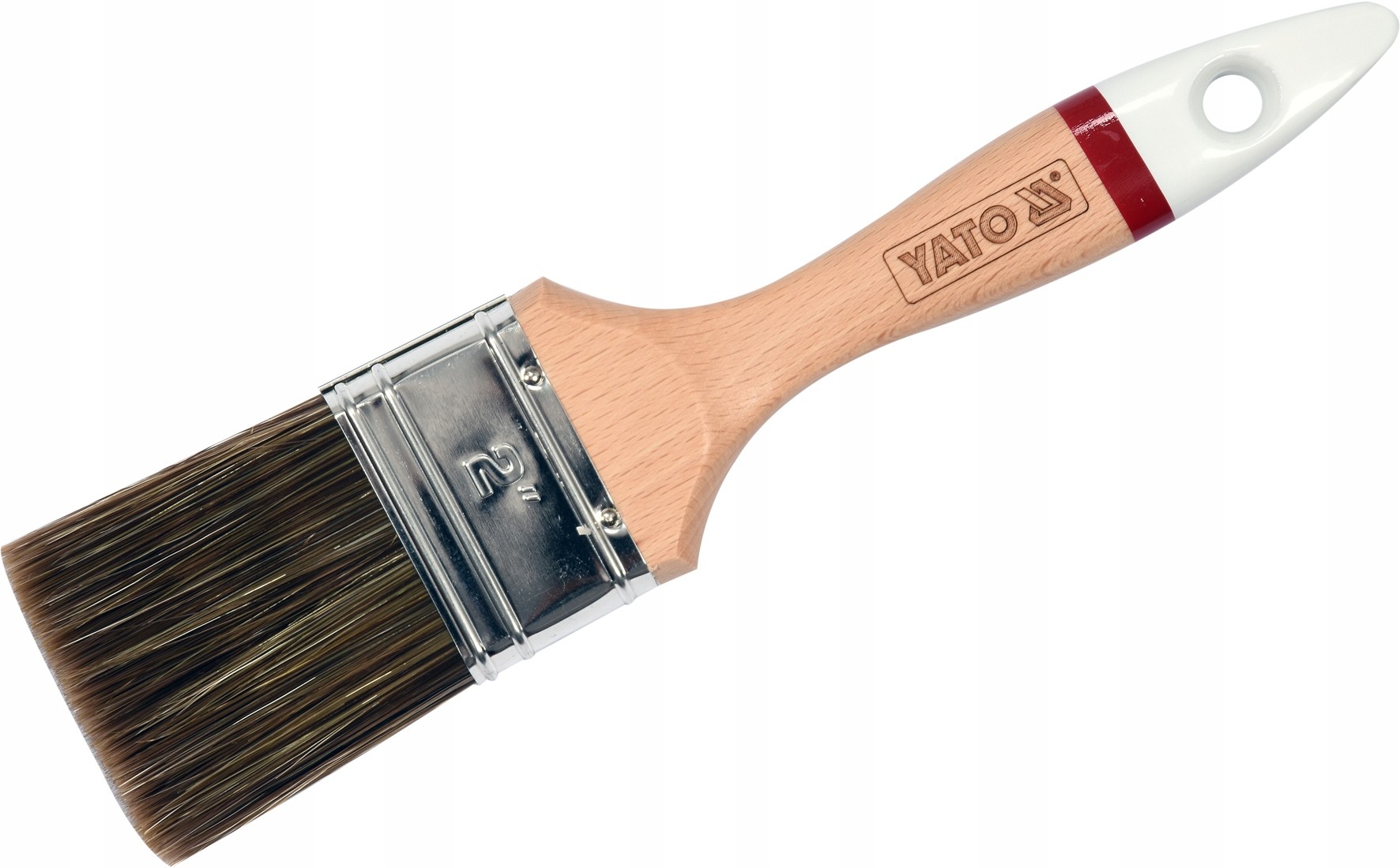 Pędzel Malarski Angielski Płaski Drewniany 50mm