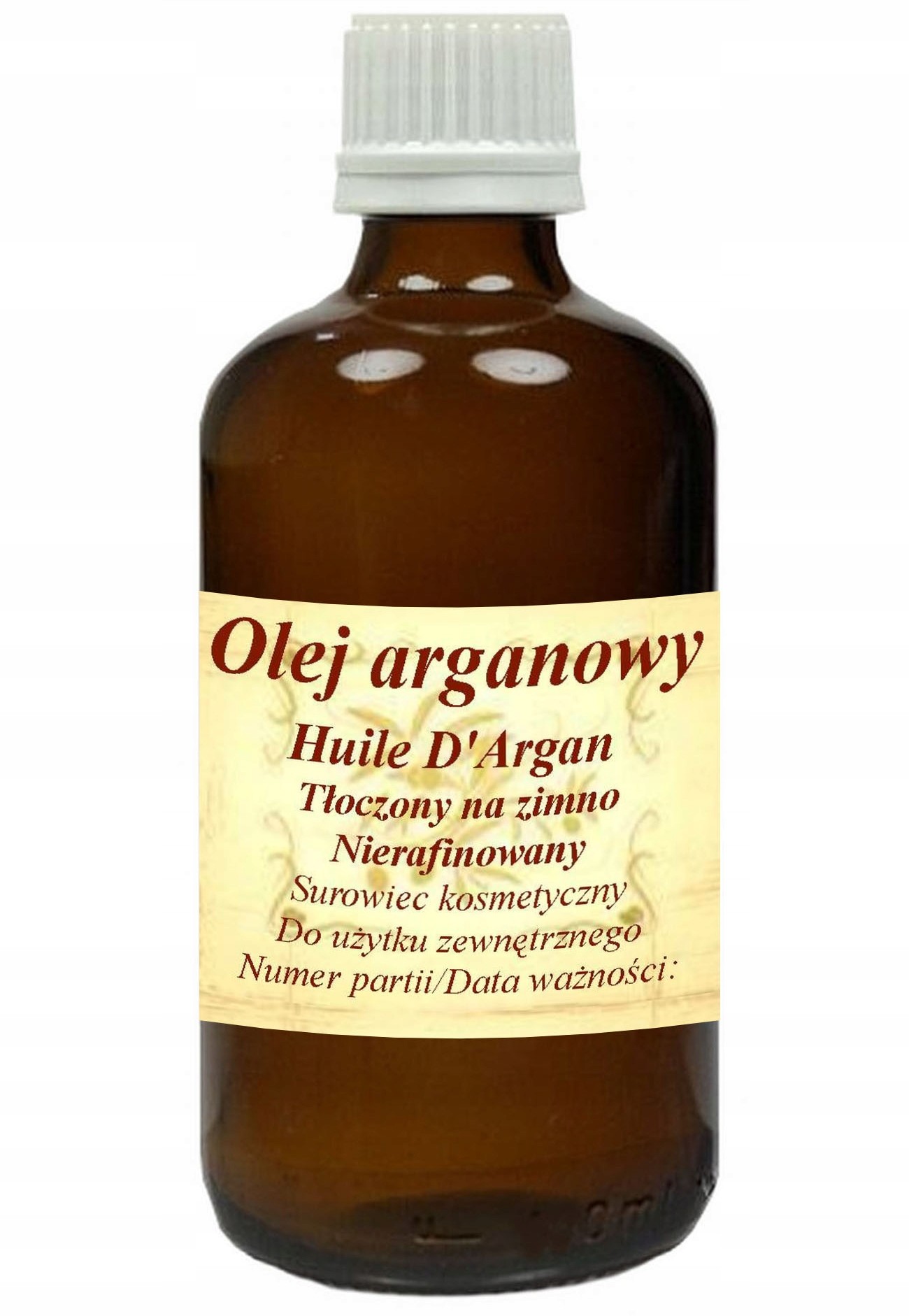 Olej Arganowy 200ml - zimnotłoczony, nierafinowany