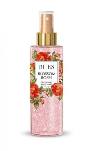 BI-ES Bi-es Sparkling Body Mist Mgiełka do ciała rozświetlająca Blossom Roses 200ml