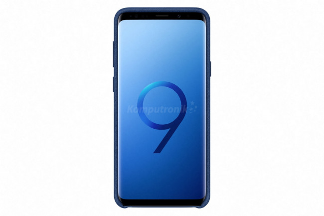 Samsung Alcantara Cover do Galaxy S9+ Niebieski (EF-XG965ALEGWW)