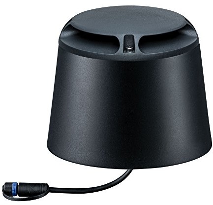 Paulmann 93917 Outdoor Plug & Shine danebod DZ IP67 2 X 350lm 3000 K 2 X 3 W 24 V Kąt 180 ° antracyt z ciśnieniowego odlewu aluminium 939.17 dno lampy ścieżka lampy oświetlenie zewnętrzne oświetlenie  939.17