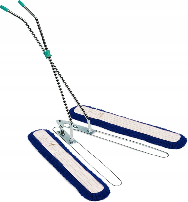 TTS Dust mop nożycowy do zamiatania 2x100 komplet