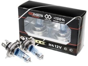 Einparts Żarówki halogenowe H4 12V 60/55W EinParts +130% More Light 2 szt F26-4624