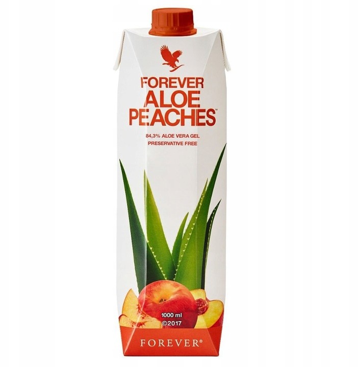 Aloe Vera Forever Gel sok brzoskwiniowy aloes 1L
