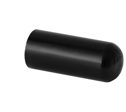 Gierat Zakończenie poręczy fi42,4 do drewna - rybie oko czarne