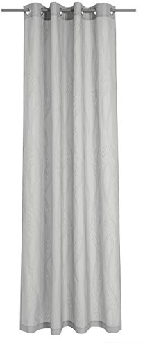 Deko Trends Dekoracja Trends traviata 6236796 90 zasłona z oczkami, materiału, 245,0x137,0x245,0 cm, srebrny/szary Traviata 6236796 90