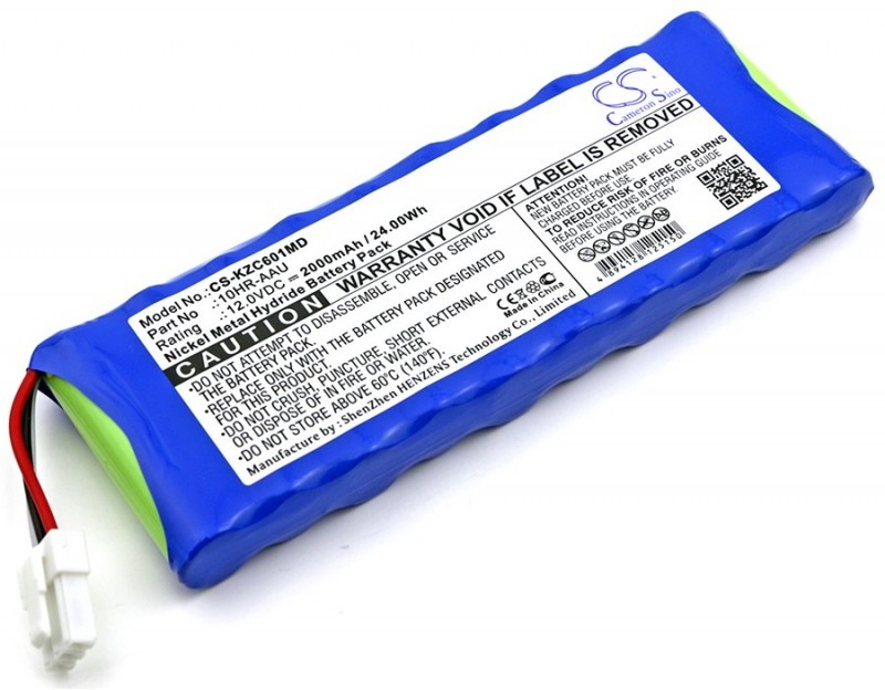 Cameron Sino Kenz Cardico ECG-601 10HR-AAU 2000mAh 24.00Wh Ni-MH 12.0V Cameron Sino)