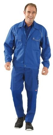 Planam Kurtka PLANAM ściągacz, kurtka robocza Canvas 320, niebieski 2110054