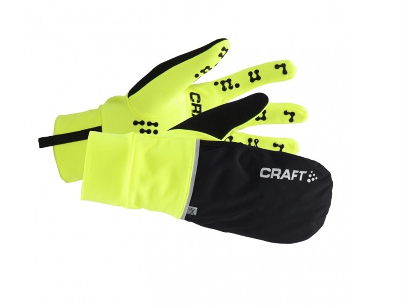 Craft Rękawiczki długie Hybrid Wheather Glove żółty / Rozmiar: L